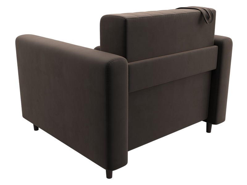 Кресло Лига-070, Велюр, SEVEN 727 коричневый