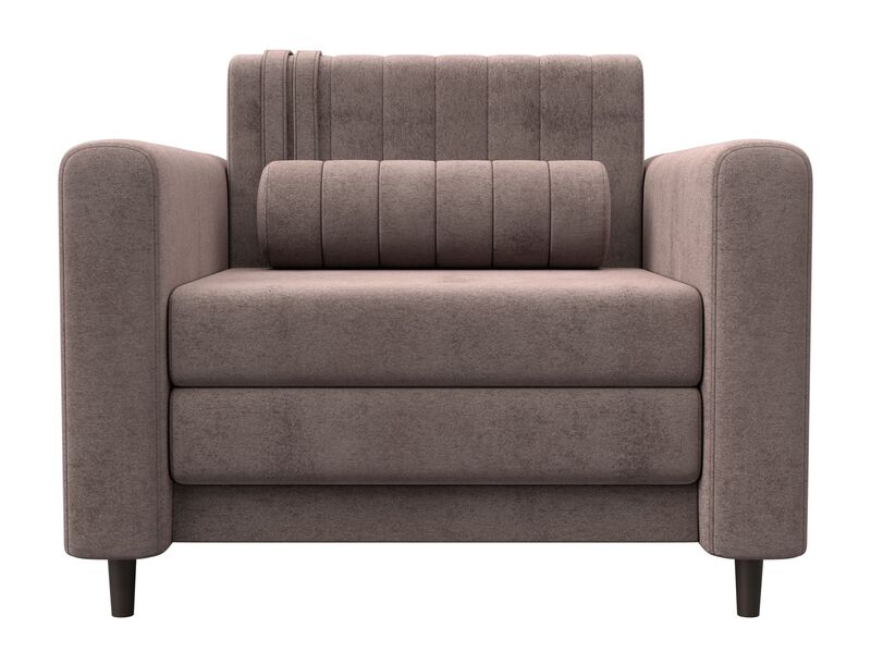 Кресло Лига-070, Велюр, TOWER 05 бежевый