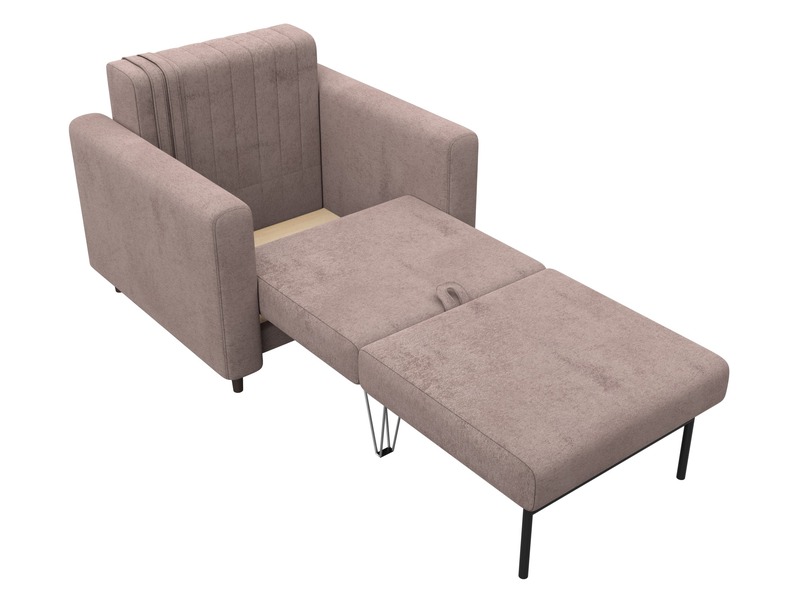 Кресло Лига-070, Велюр, TOWER 05 бежевый