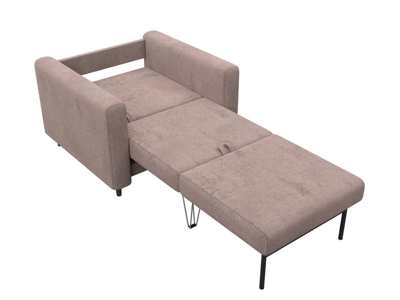 Кресло Лига-070, Велюр, TOWER 05 бежевый