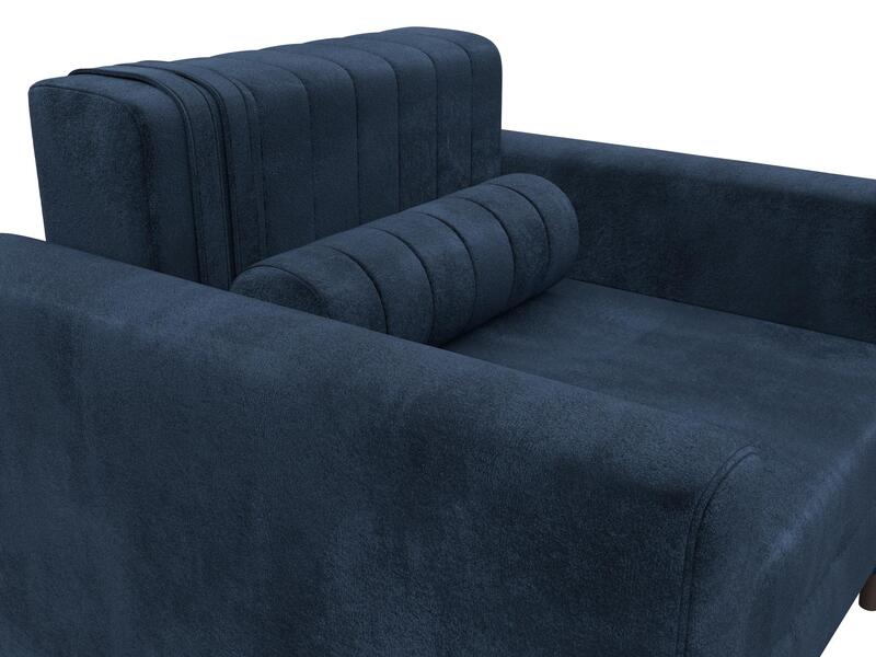 Кресло Лига-070, Велюр, TOWER 13 синий