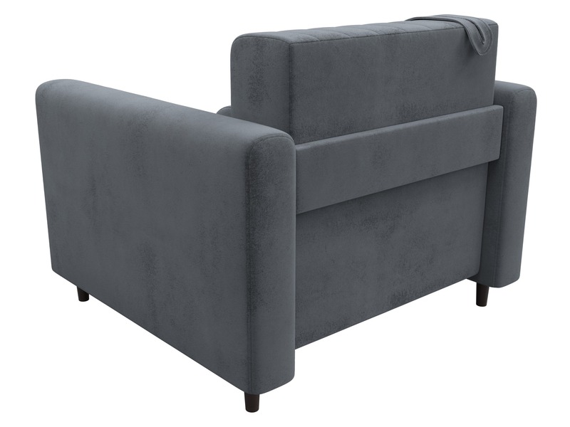 Кресло Лига-070, Велюр, TOWER 10 серый