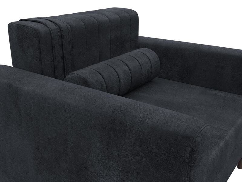 Кресло Лига-070, Велюр, TOWER 11 темно-серый