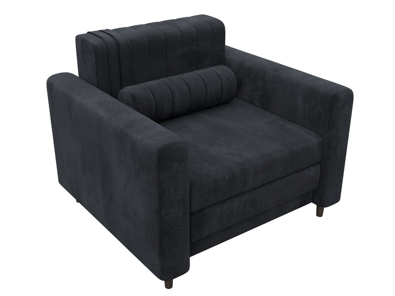 Кресло Лига-070, Велюр, TOWER 11 темно-серый