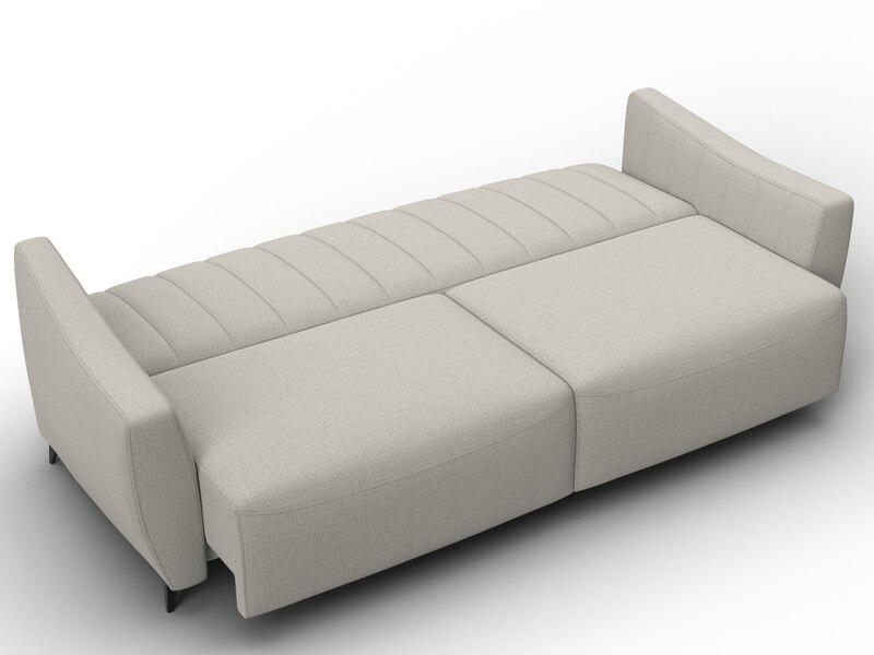 Диван-книжка Лига-095 НПБ, Рогожка, Амур 02 бежевый