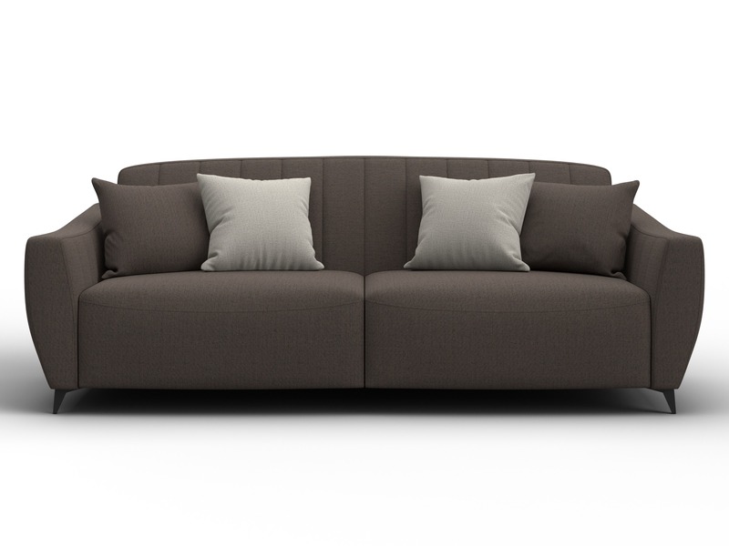 Диван-книжка Лига-095 НПБ, Рогожка, Амур 05 коричневый