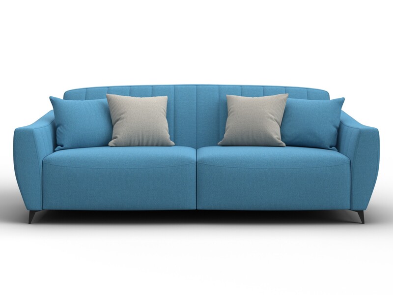 Диван-книжка Лига-095 НПБ, Рогожка, Амур 10 голубой