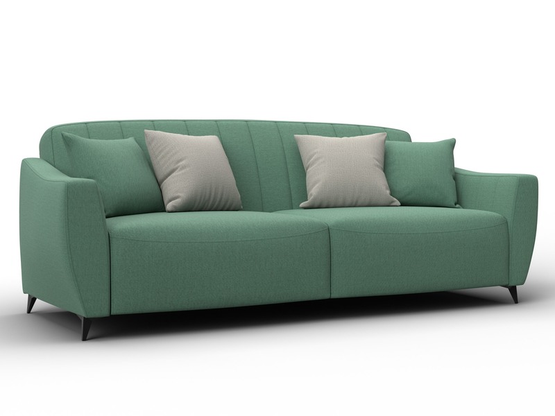 Диван-книжка Лига-095 НПБ, Рогожка, Амур 11 зеленый