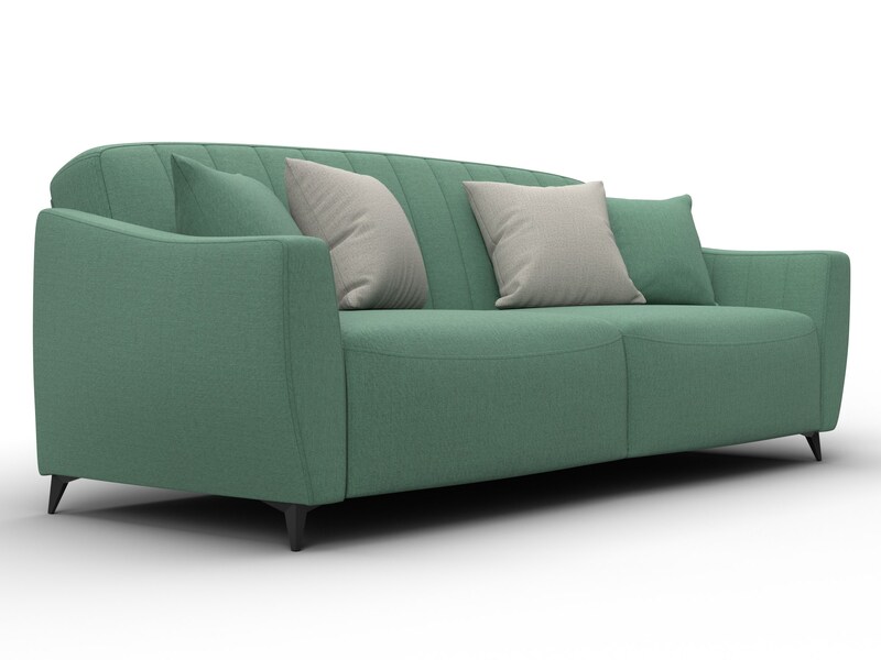 Диван-книжка Лига-095 НПБ, Рогожка, Амур 11 зеленый