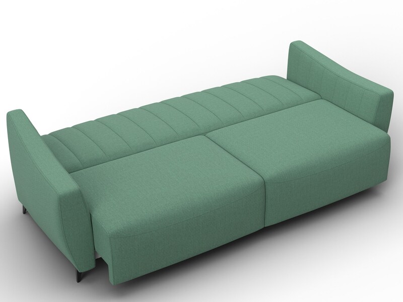 Диван-книжка Лига-095 НПБ, Рогожка, Амур 11 зеленый