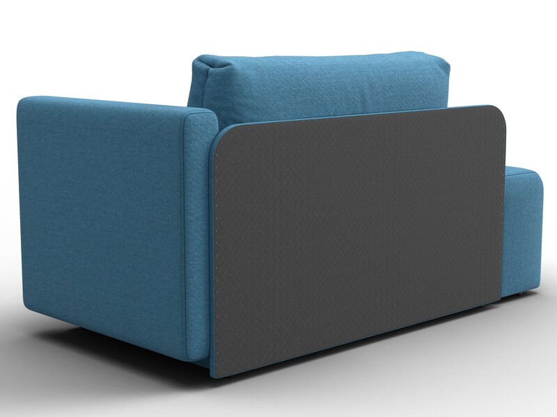 Кушетка Лига-097, Рогожка, Амур 10 голубой