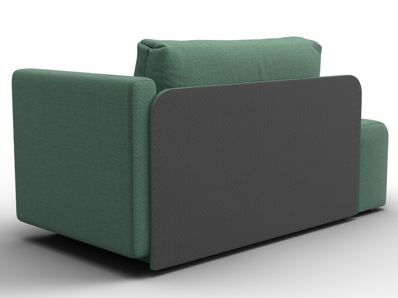 Кушетка Лига-097, Рогожка, Амур 11 зеленый