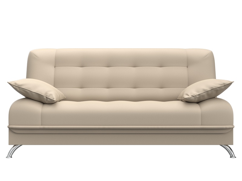 Диван-книжка Анна, Экокожа, Бежевый