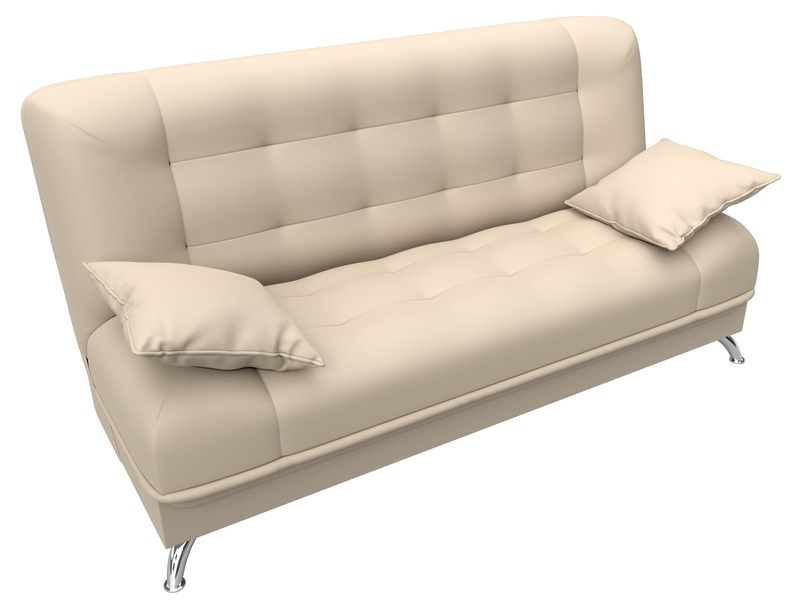 Диван-книжка Анна, Экокожа, Бежевый