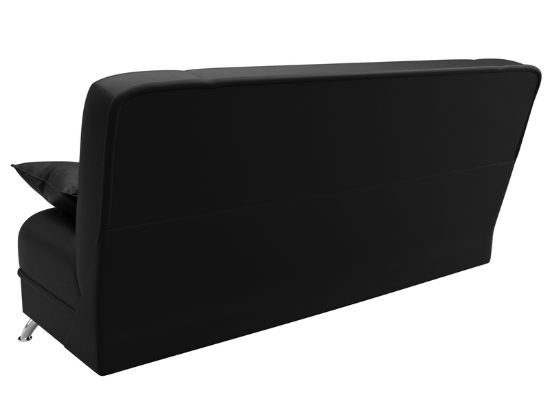 Диван-книжка Анна, Экокожа, Черный