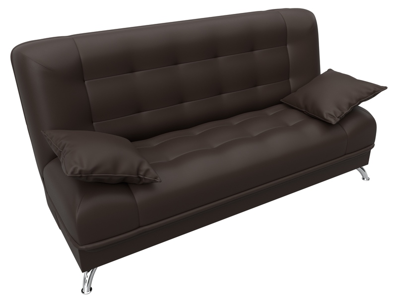 Диван-книжка Анна, Экокожа, Коричневый