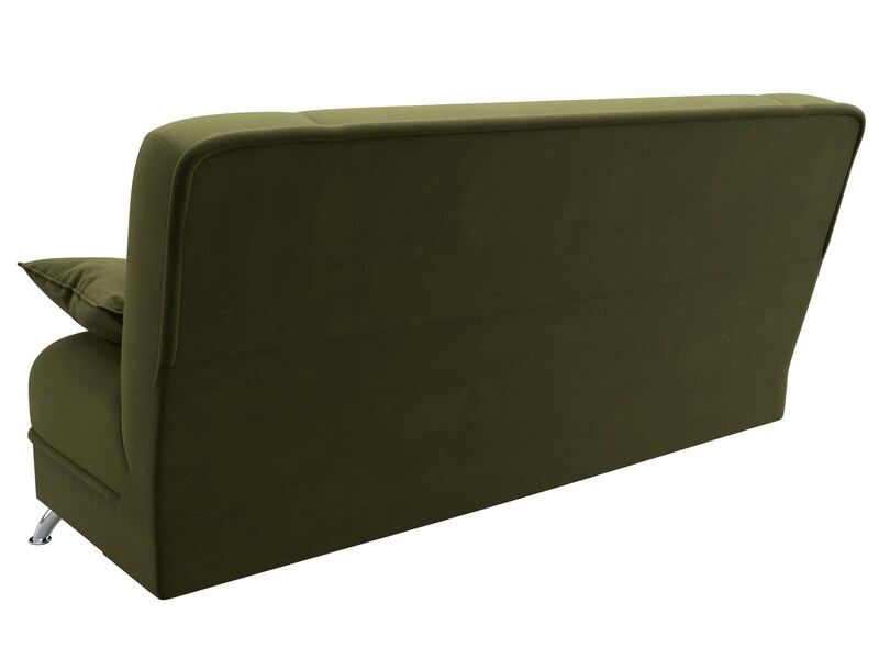 Диван-книжка Анна, Микровельвет, Зеленый