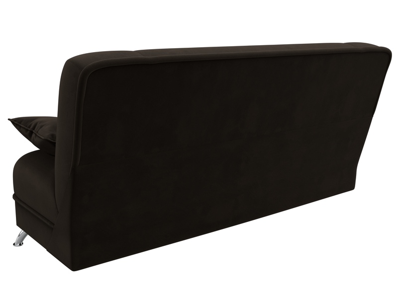 Диван-книжка Анна, Микровельвет, Коричневый