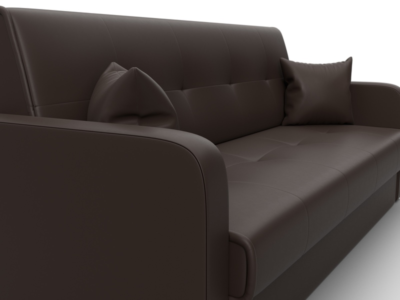 Диван-книжка Надежда, Экокожа, Коричневый