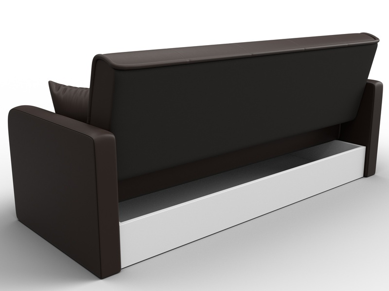 Диван-книжка Надежда, Экокожа, Коричневый