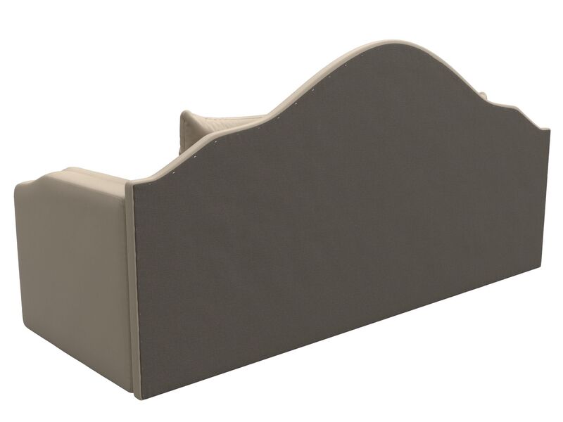 Диван детский прямой Сойер, Экокожа, Бежевый