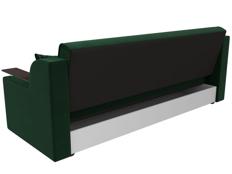 Диван-книжка Сенатор, Велюр, SEVEN 626 зеленый