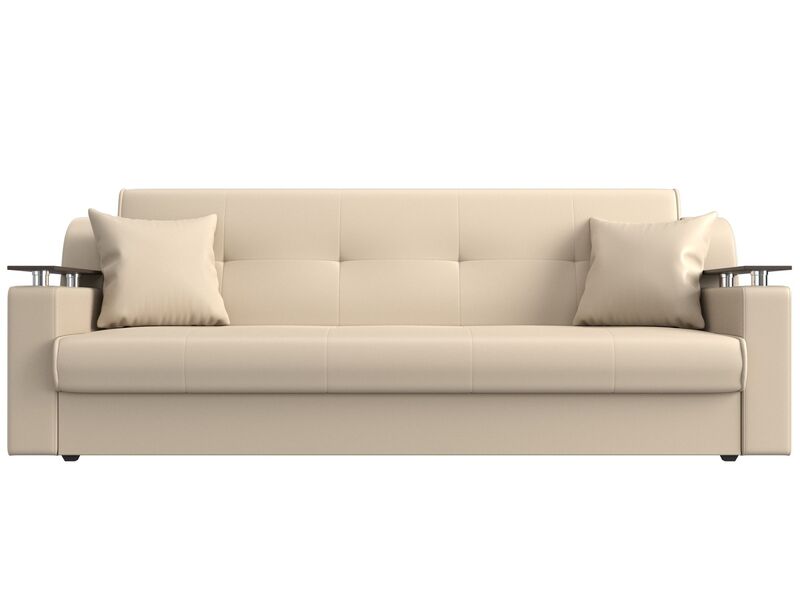 Диван-книжка Сенатор, Экокожа, Бежевый