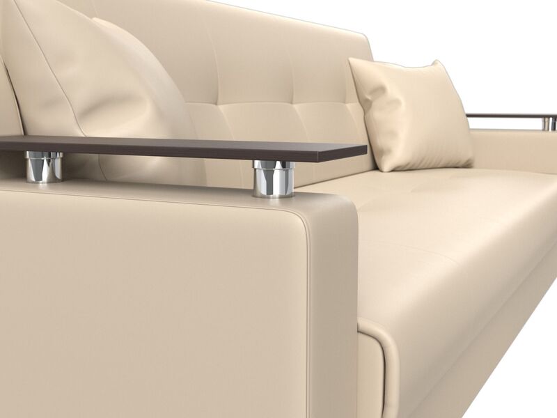 Диван-книжка Сенатор, Экокожа, Бежевый