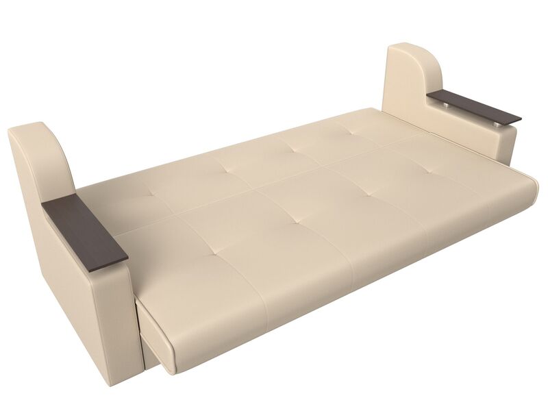 Диван-книжка Сенатор, Экокожа, Бежевый