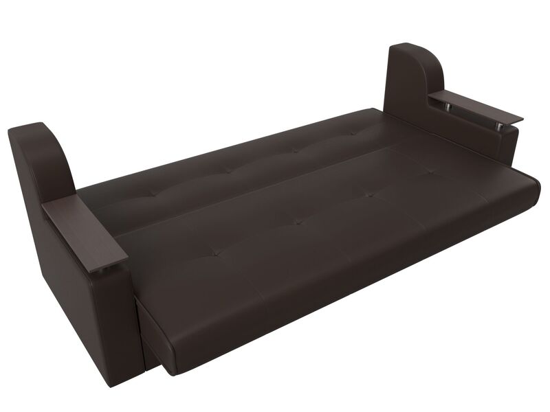 Диван-книжка Сенатор, Экокожа, Коричневый