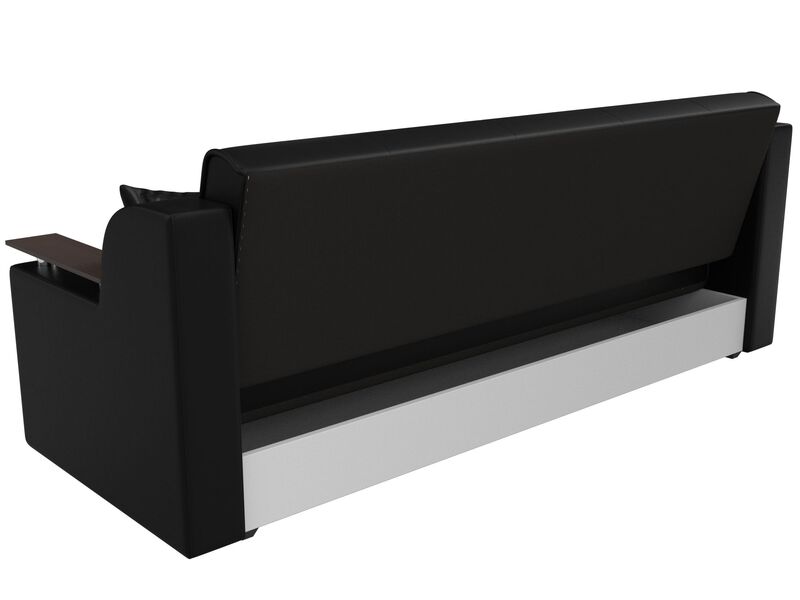 Диван-книжка Сенатор, Экокожа, Черный