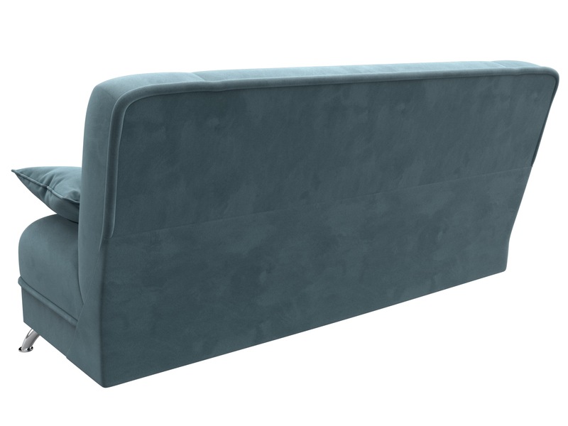 Диван-книжка Анна, Велюр, SEVEN 113 бирюзовый