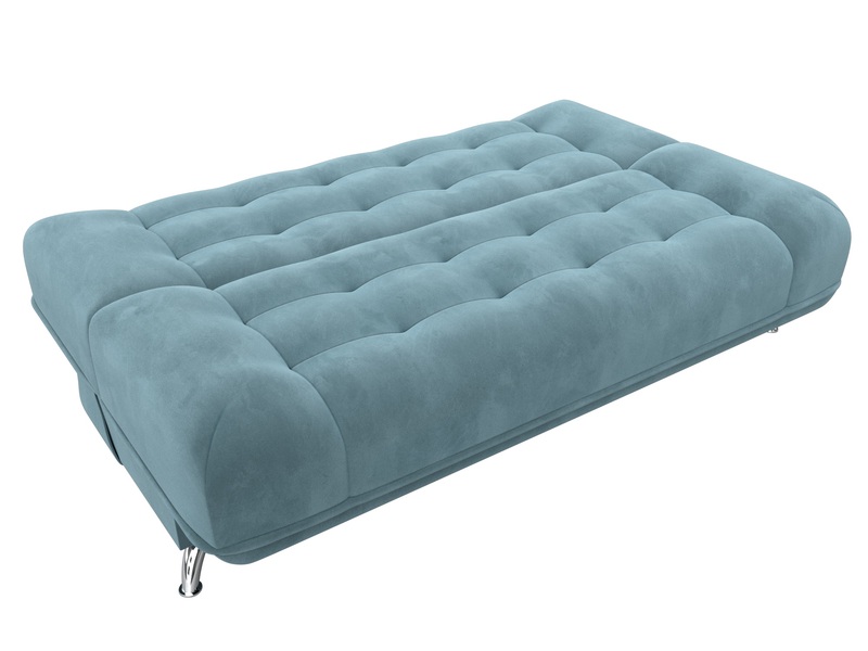 Диван-книжка Анна, Велюр, SEVEN 113 бирюзовый