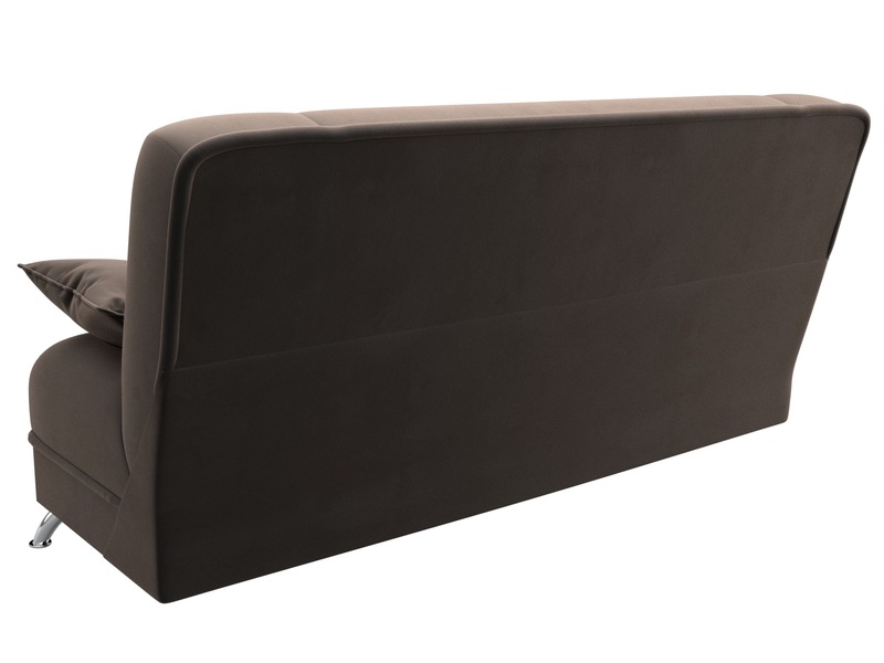 Диван-книжка Анна, Велюр, SEVEN 727 коричневый