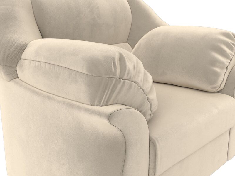 Кресло Карнелла, Микровельвет, Бежевый