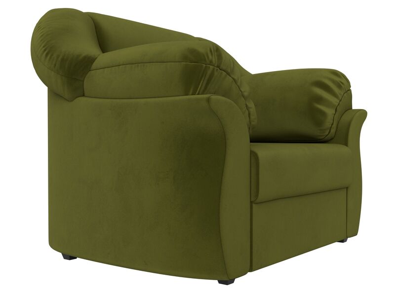 Кресло Карнелла, Микровельвет, Зеленый