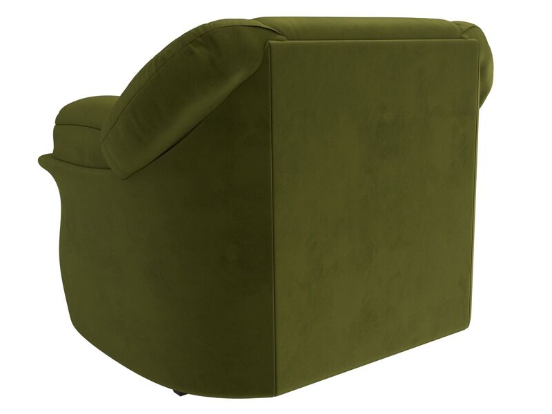 Кресло Карнелла, Микровельвет, Зеленый
