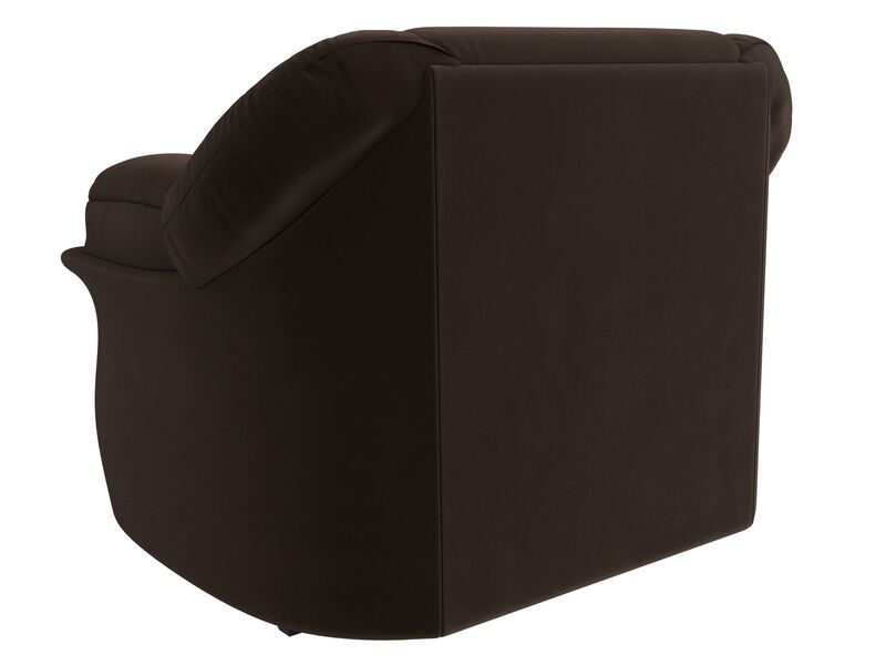 Кресло Карнелла, Микровельвет, Коричневый