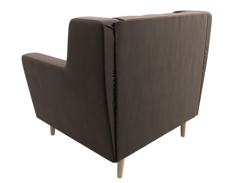 Кресло Брайтон Люкс, Велюр, SEVEN 727 коричневый