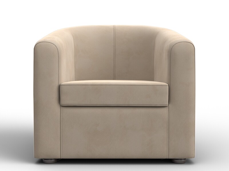Кресло Норден, Велюр, SEVEN 729 бежевый