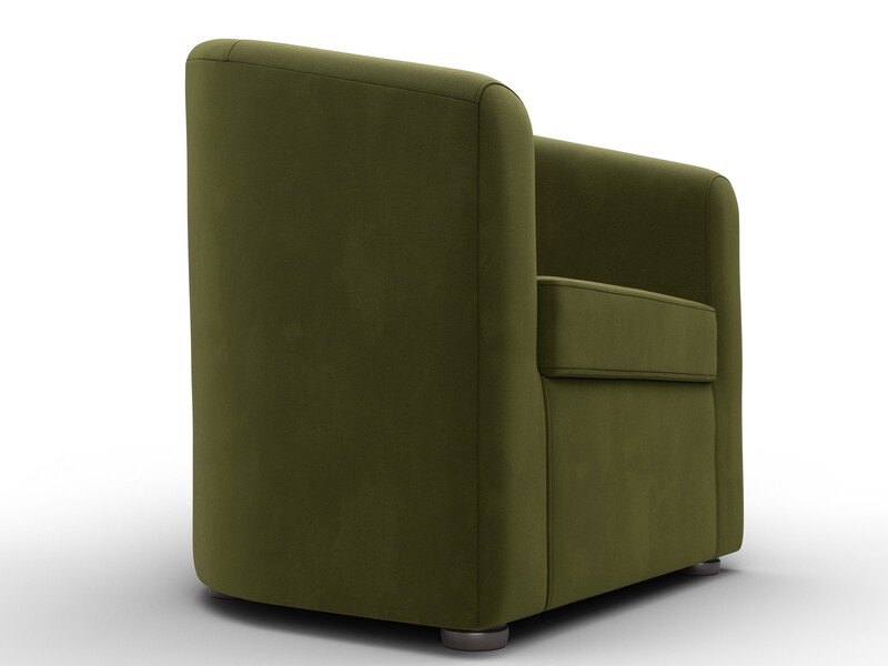 Кресло Норден, Микровельвет, Зеленый