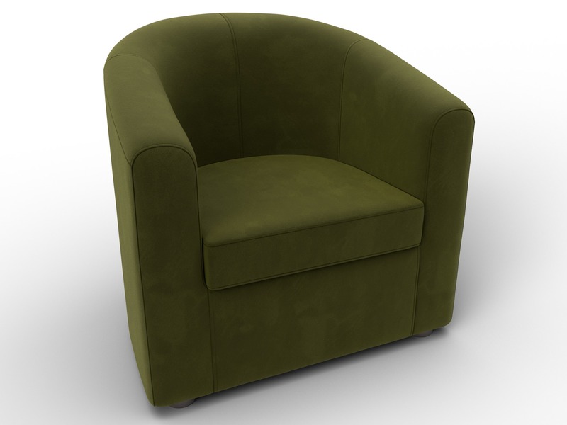 Кресло Норден, Микровельвет, Зеленый