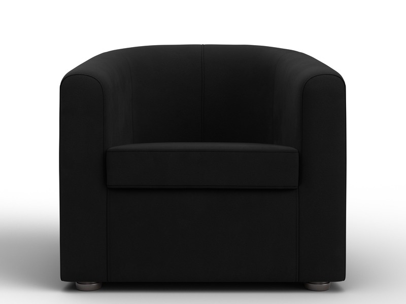 Кресло Норден, Микровельвет, Черный