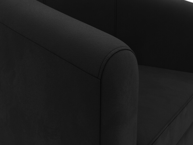 Кресло Норден, Микровельвет, Черный