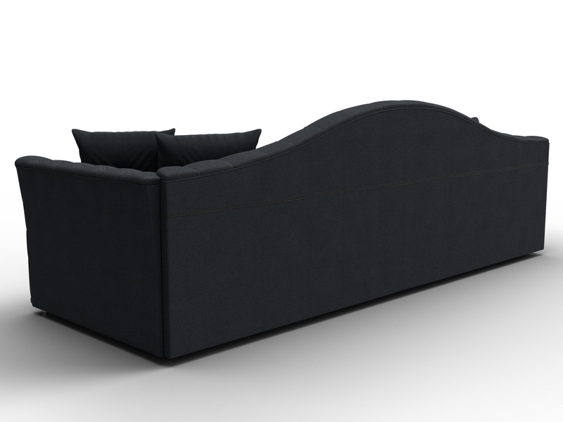 Диван прямой Артис, Замша, JOLY 16 темно-серый