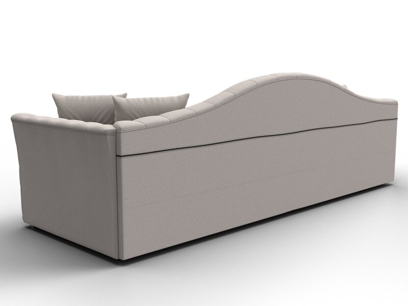 Диван прямой Артис, Замша, JOLY 05 бежевый