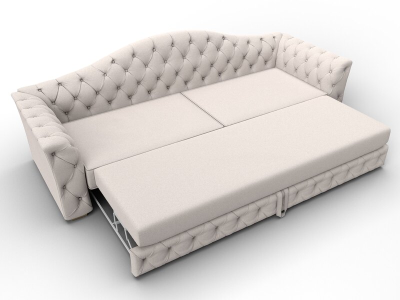 Диван прямой Артис, Замша, JOLY 05 бежевый