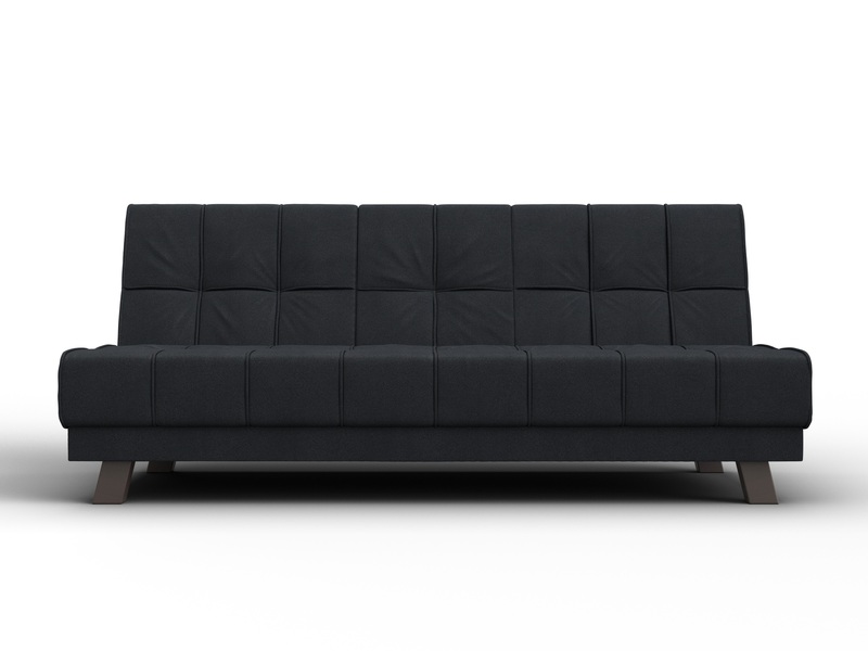 Диван прямой Винсент, Замша, JOLY 16 темно-серый