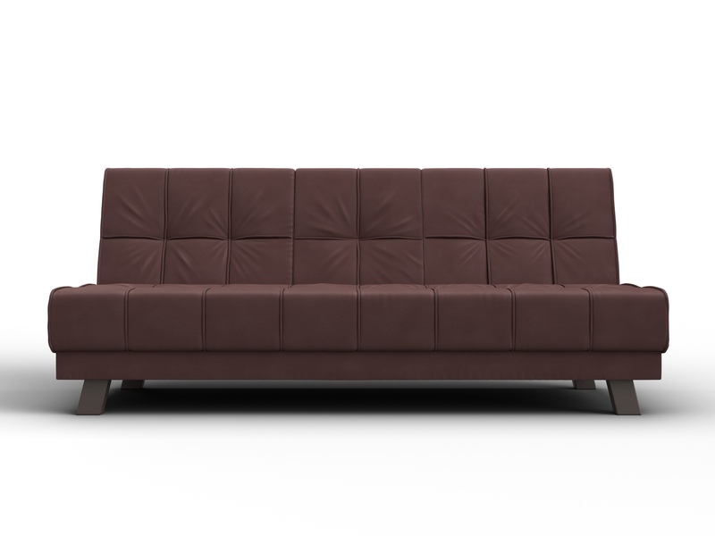Диван прямой Винсент, Замша, JOLY 09 бордовый