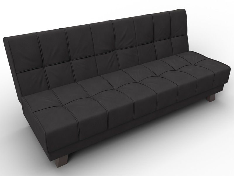 Диван прямой Винсент, Замша, JOLY 08 коричневый